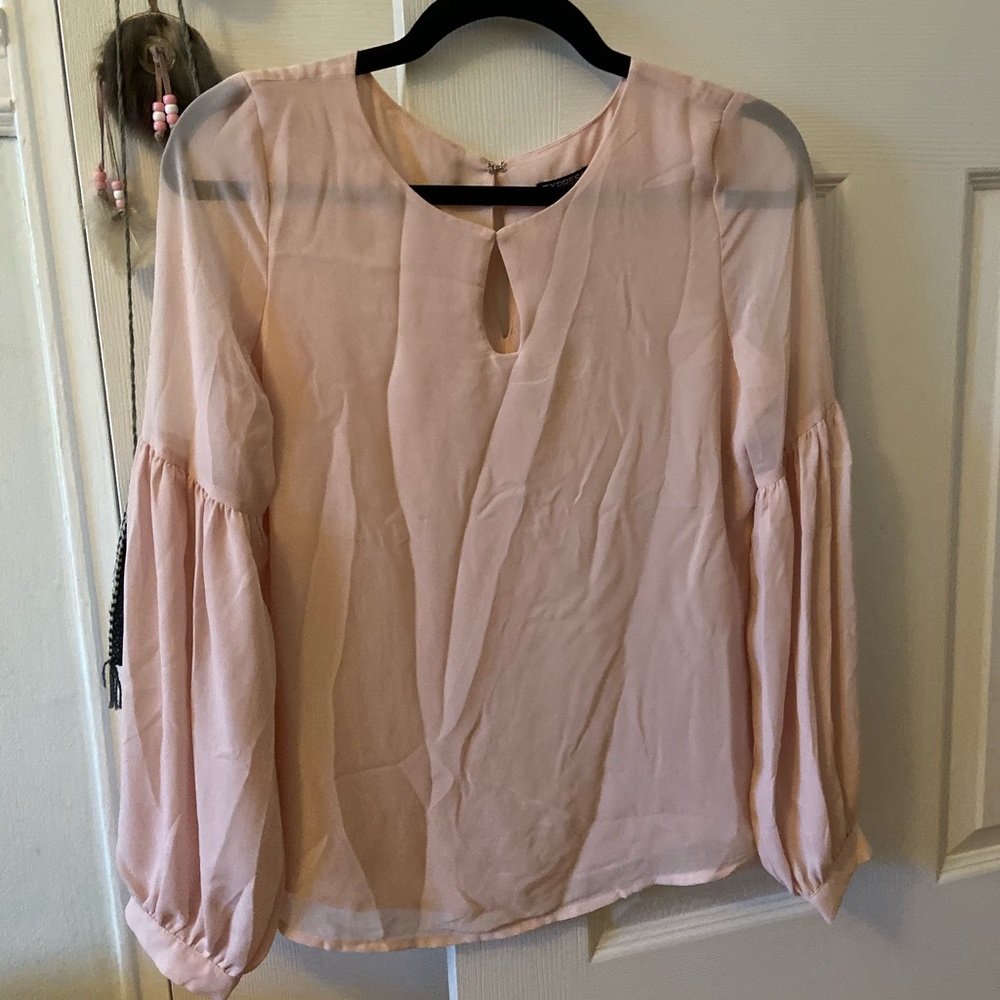 Express Pink Blouse - Size XS